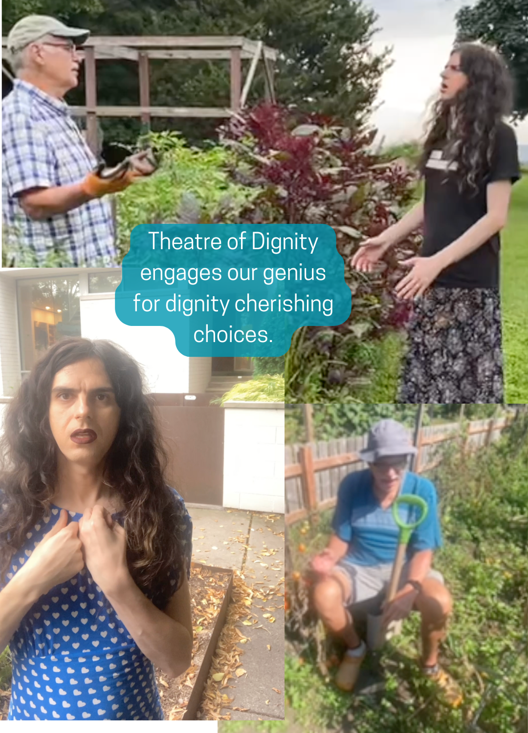 Every week, we meet to practice hard challenges of speaking in public when others want to set us up for failure. Every week we meet to practice challenges of dignity violated.